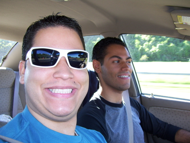 TRAVELING AROUND THE ISLAND WITH MY BROTHER