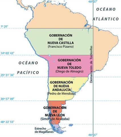 Primera organización virreinal