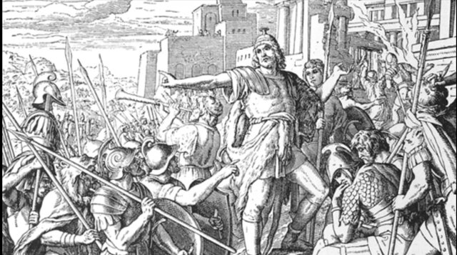 La rebolucion de los macabeos comienza