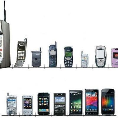 Timeline: EVOLUCIÓN DE LOS TELÉFONOS CELULARES