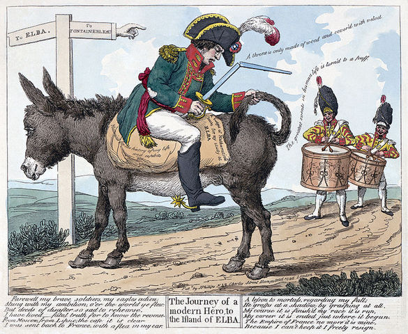 Napoleon Exiled to Elba