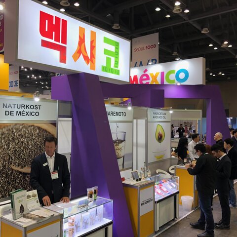 Exportaciones de México a Corea del Sur