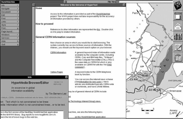 Se anuncia publicamente la World Wide Web