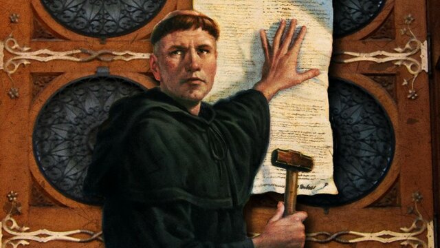 Publicacion de las 95 Tesis de Martin Lutero