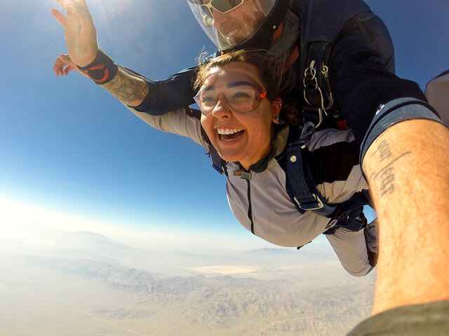 skydiving!