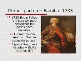 Primer Pacto de Familia (Guerra de Sucesión de Polonia).