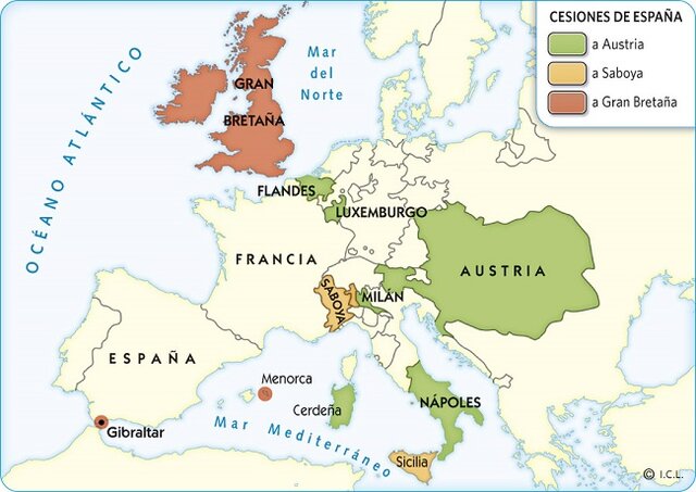 Austria renuncia a sus aspiraciones territoriales en España