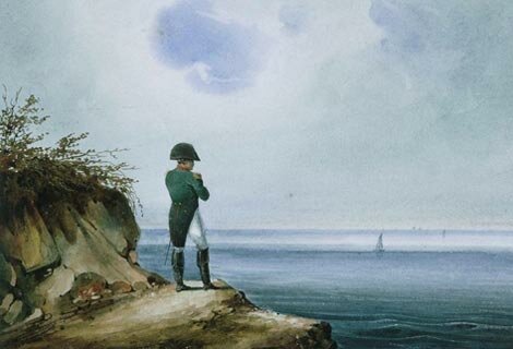 Tras regresar volvió a ser derrotado en Waterloo y fue desterrado de nuevo esta vez a la isla de Santa Elena