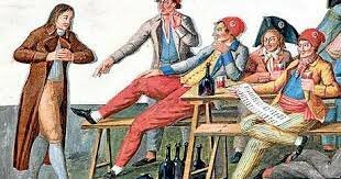 Sans-culottes se levantan contra el Gobierno