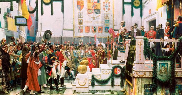 Inicio de las Cortes de Cádiz