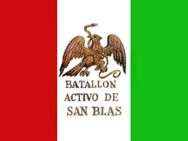 BANDERA DEL BATALLON DE SAN BLAS