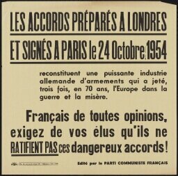 Les accords de Paris