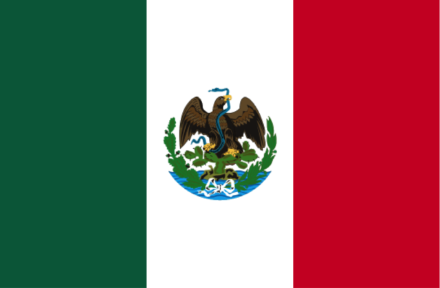 Bandera de Porfirio Díaz