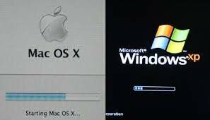 MAC OS X, WINDOWS XP