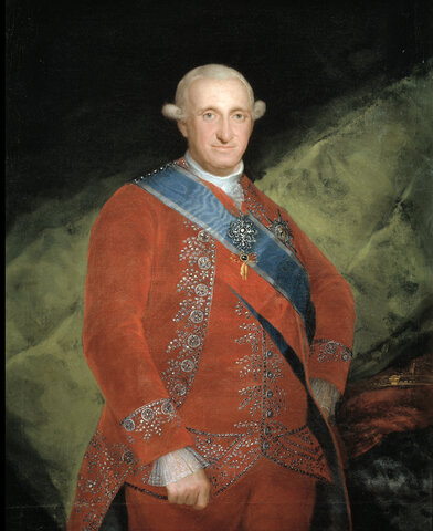 Muere Carlos III y le sucede en el trono su hijo Carlos IV