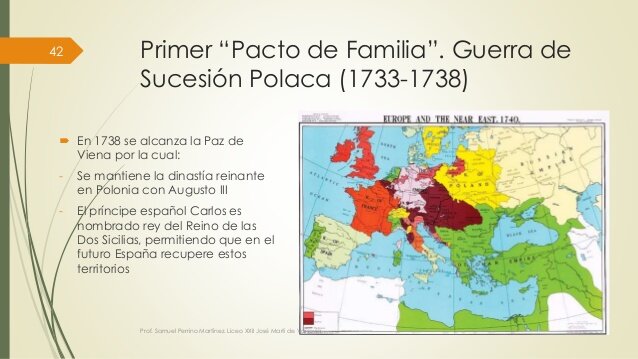 Primer Pacto de Familia (Guerra de Sucesión de Polonia).