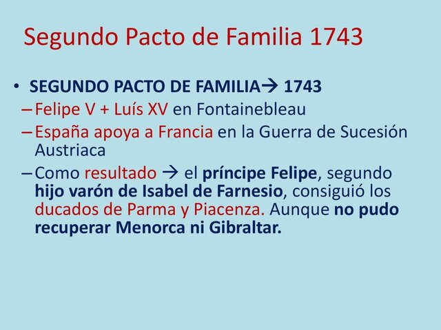Segundo Pacto de Familia (Guerra de Sucesión de Austria).