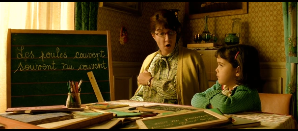 Amandine educa en casa a Amelie