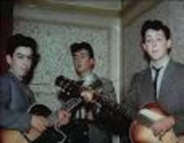 John Lennon forms The Quarry Men and the band performs what's known in England as "skiffle"