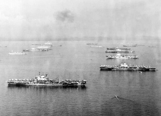 The deployment of the British Pacific Fleet