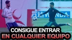 Admisión a un equipo de futbol