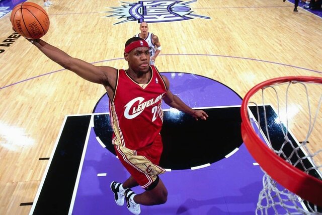 LeBron Debut