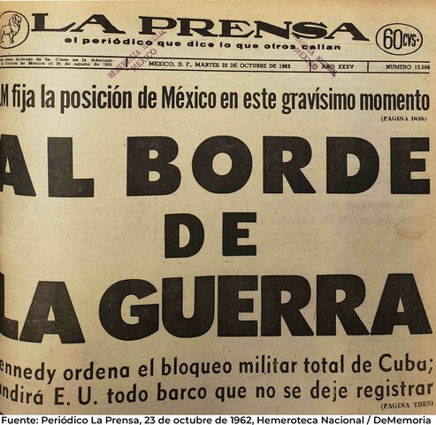 Momento crítico de la crisis de los misiles