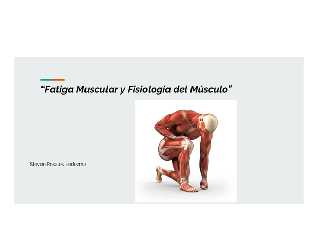 La evolución de la fatiga fisiológica hacia la patológica