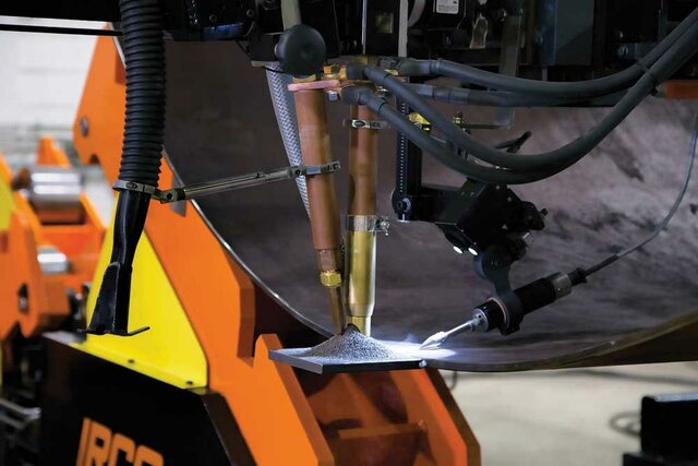 • Soldadura por arco sumergido