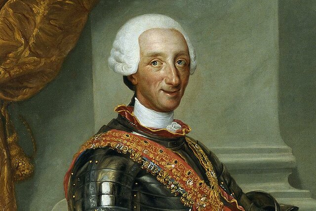 Fallece Fernando VI sin descendencia y le sucede en el trono su hermano Carlos III (rey de Nápoles).