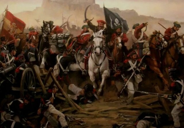 Estallido de la Guerra Carlista.