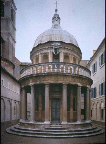 Tempietto, de San Pietro in Montorio, Roma