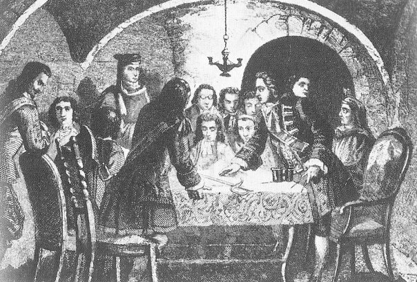 La Junta General de Braços de Catalunya proclama la resistencia enfront de Felip V