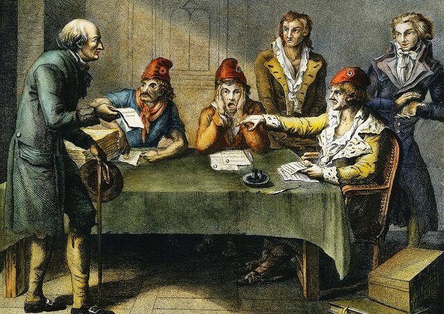 Robespierre enters in public health committee