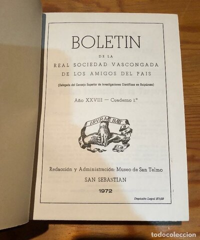 Constitución de la Sociedad Vascongada de Amigos del País