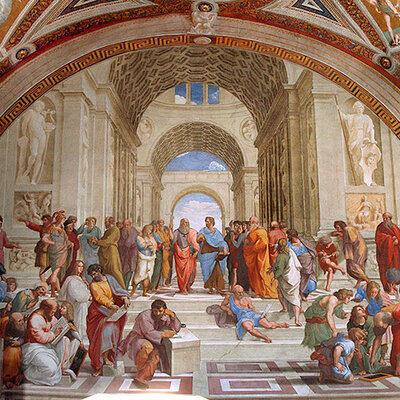 Timeline: Escuela de Atenas