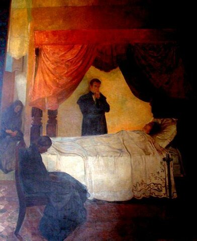 Muerte de Maria Teresa.