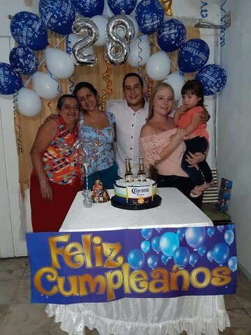 My best birthday with my family