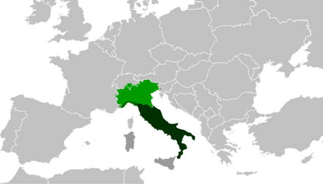 Rom kontrollerar den Apenninska halvön