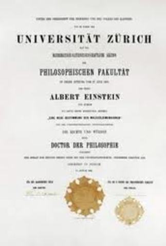 Finaliza su Doctorado