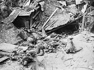 sfondamento delle trincee russe