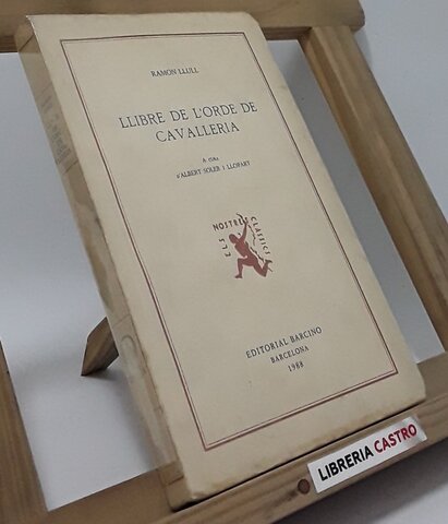 Llibre de l'ordre de cavalleria