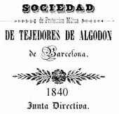 PRIMER SINDICAT A ESPANYA