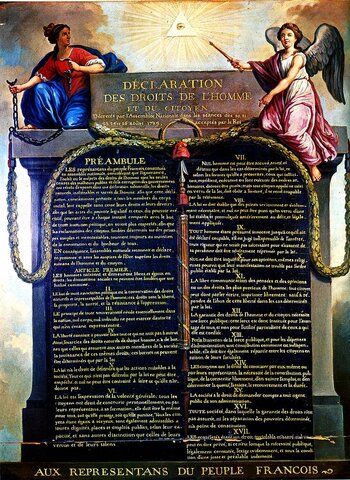 The Declaration of the Rights of the Man and Citizen