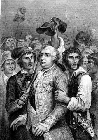 End of Luis XVI’s reign(sans-culottes/Jacobins revolt)