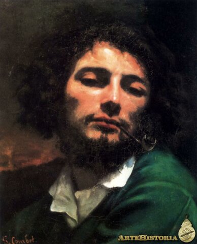 El hombre de la pipa - Courbet