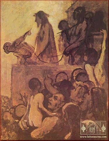 Queremos a Barrabás - Daumier