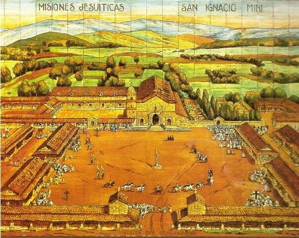 Cesión de las reducciones jesuíticas a Portugal a cambio de la entrega de la colonia de Sacramento.