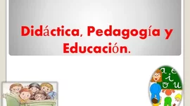 Timeline: educacion, pedagogia y didactica