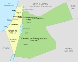 Mandato de Gran Bretaña sobre Palestina.